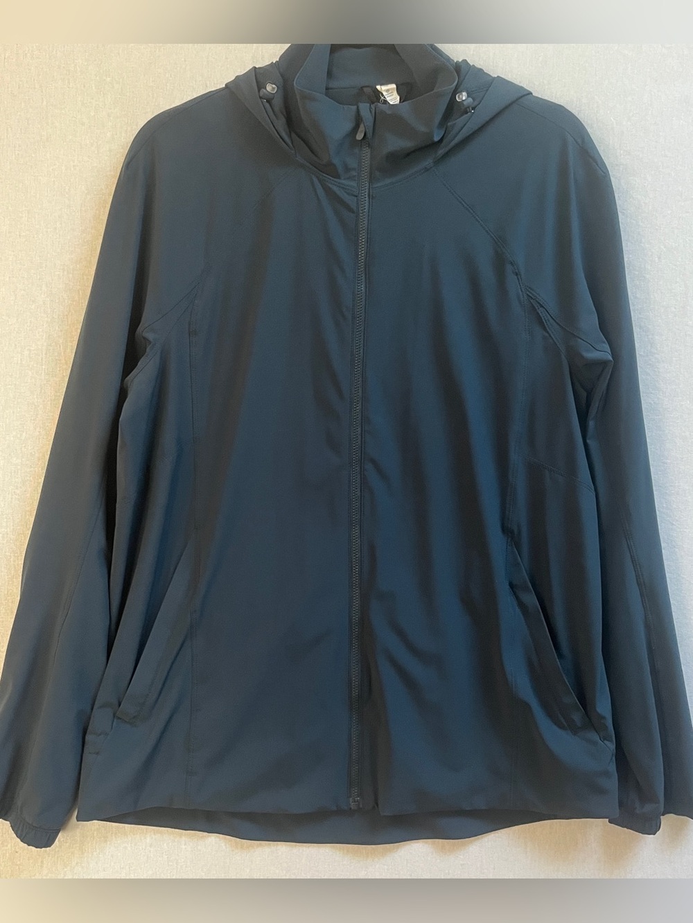Lululemon Hit It Jacket Hooded Windbreaker Full Zip Sz 10